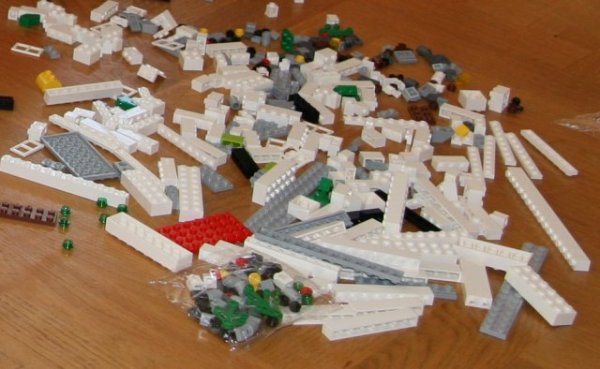 A small extract of the lego parts