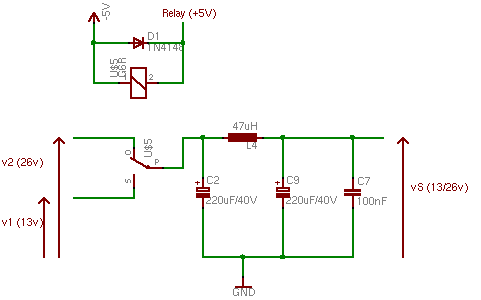 Voltage Switch and Filter